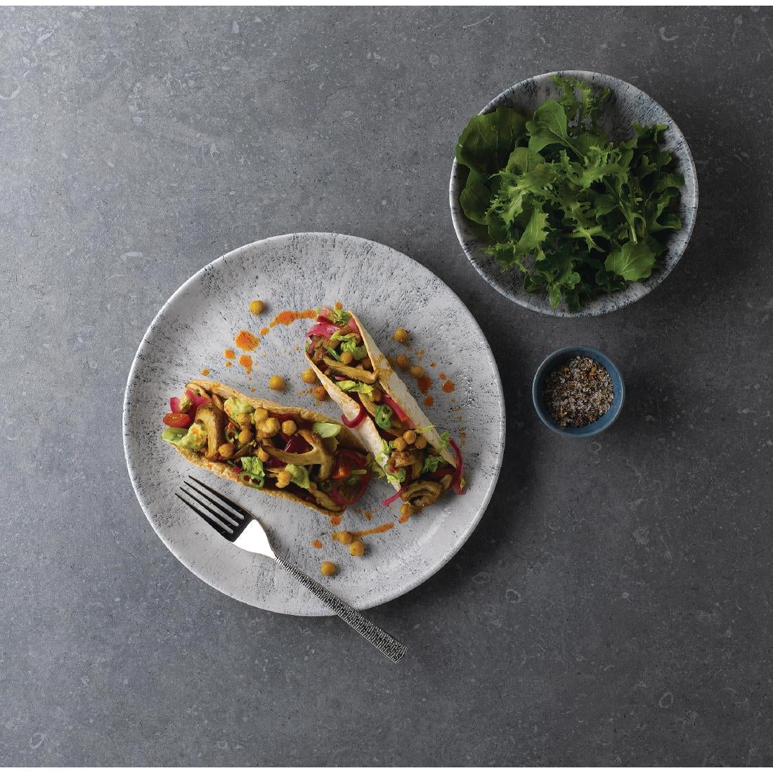 Churchill Stone Pearl Grey Evolve Coupe Plates 11.25" (12 Pack) (Direct Pack)