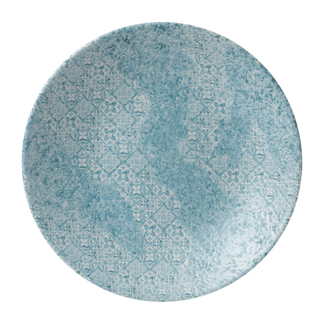 Churchill Med Tiles Deep Coupe Plates Aquamarine 279mm (12 Pack)