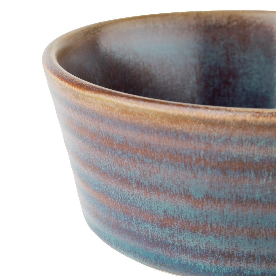 Olympia Cavolo Flat Round Bowls Iridescent 143mm (6 Pack)