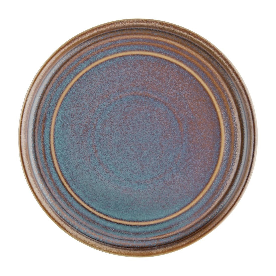 Olympia Cavolo Flat Round Plates Iridescent 180mm (6 Pack)