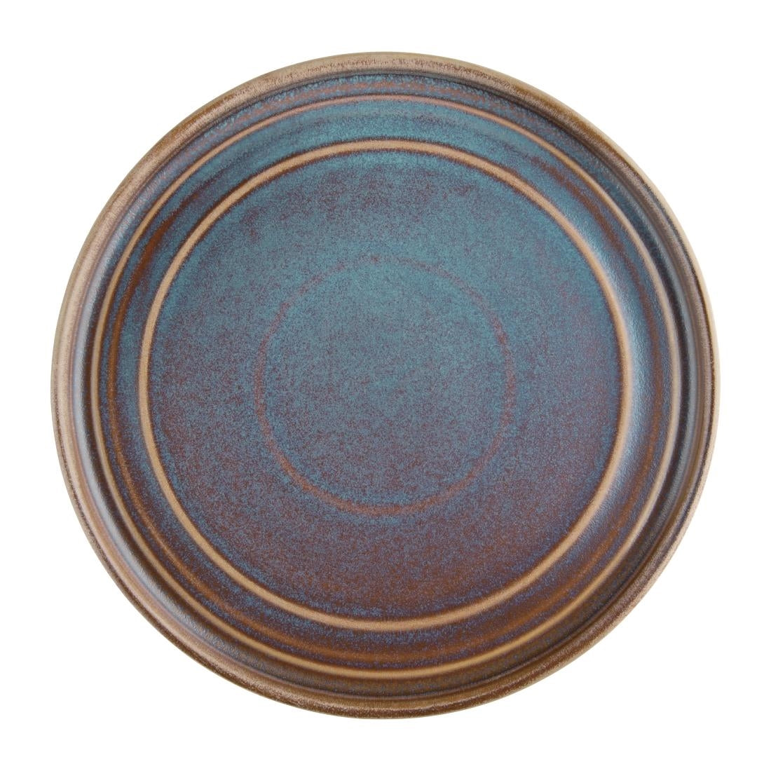 Olympia Cavolo Flat Round Plates Iridescent 220mm (6 Pack)