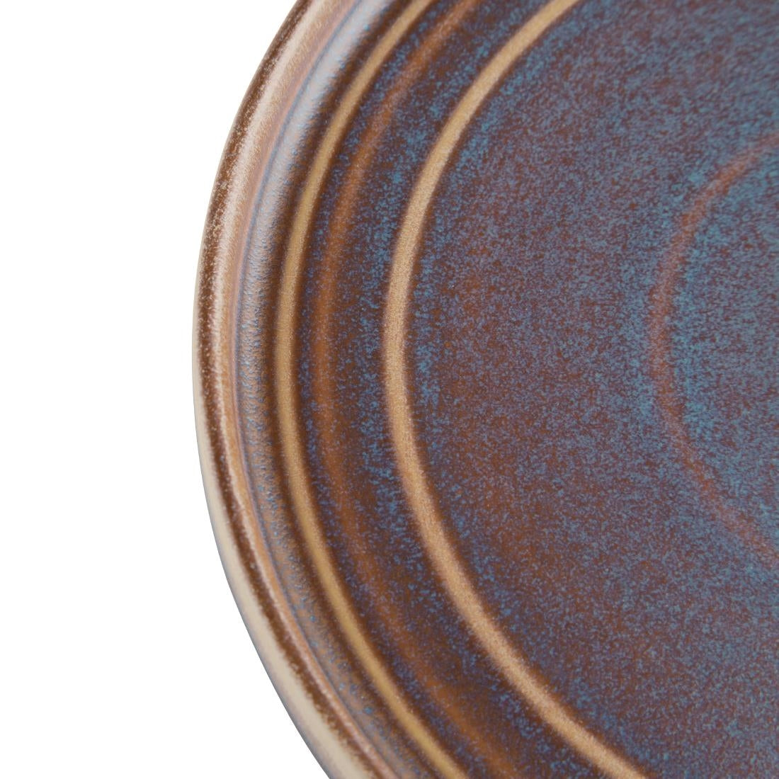 Olympia Cavolo Flat Round Plates Iridescent 220mm (6 Pack)