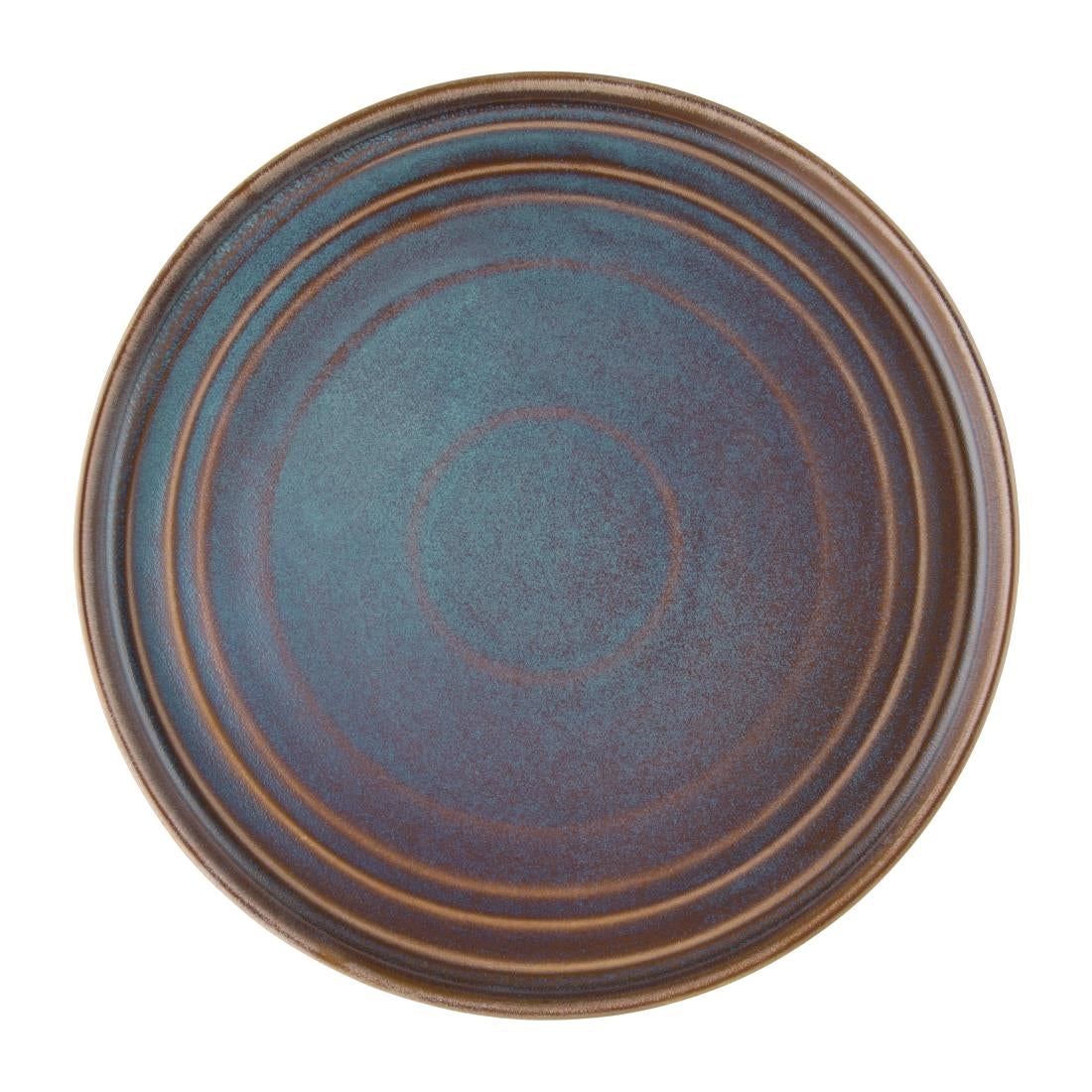 Olympia Cavolo Flat Round Plates Iridescent 270mm (4 Pack)