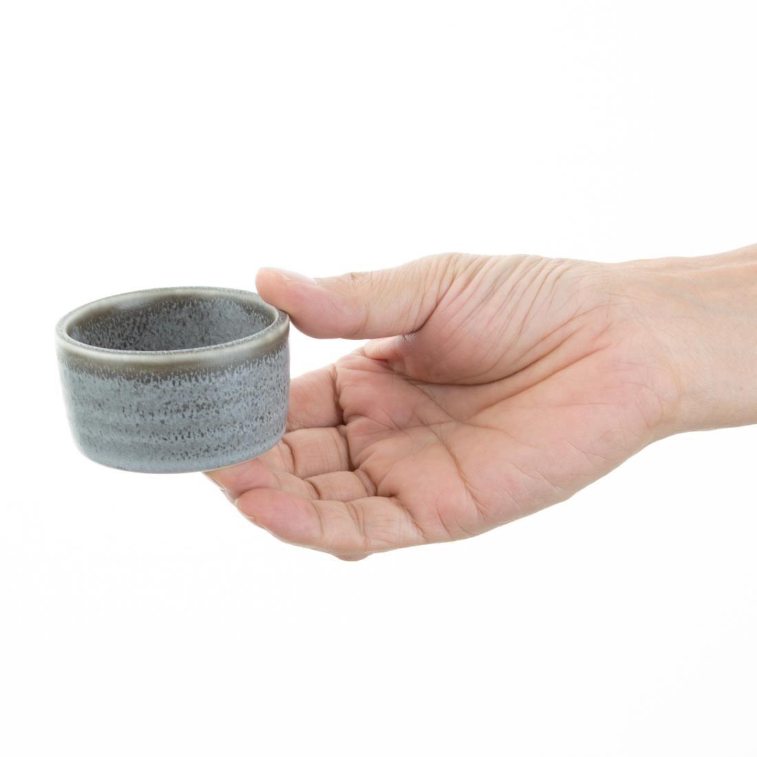 Olympia Cavolo Dipping Dishes Charcoal Dusk 67mm (12 Pack)