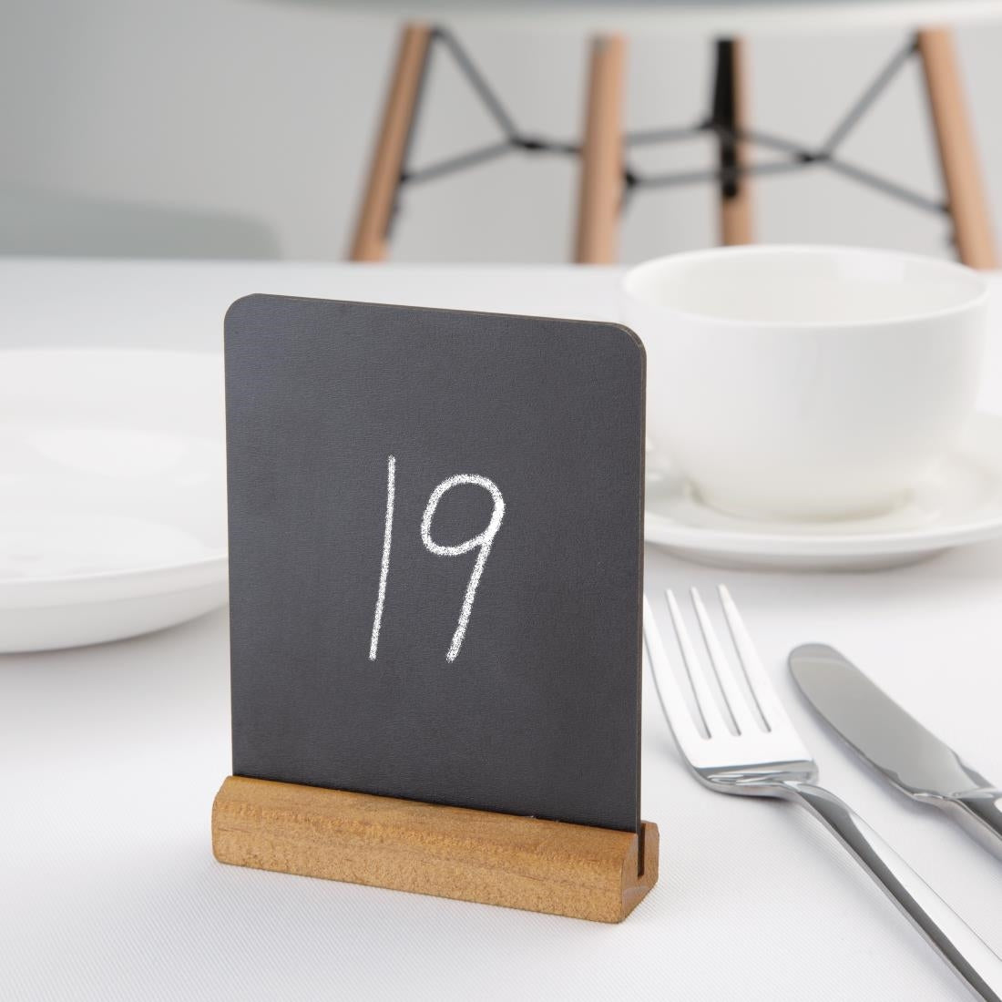 Olympia Mini Elegant Tableboard 100(H) x 80(W)mm (4 Pack)