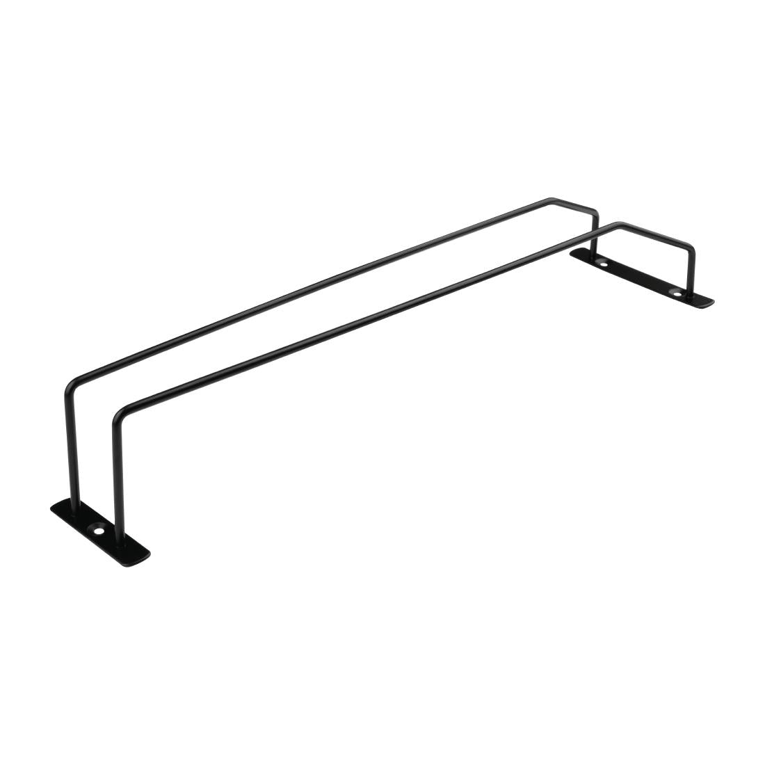 Olympia Wine Glass Rack Black 406mm