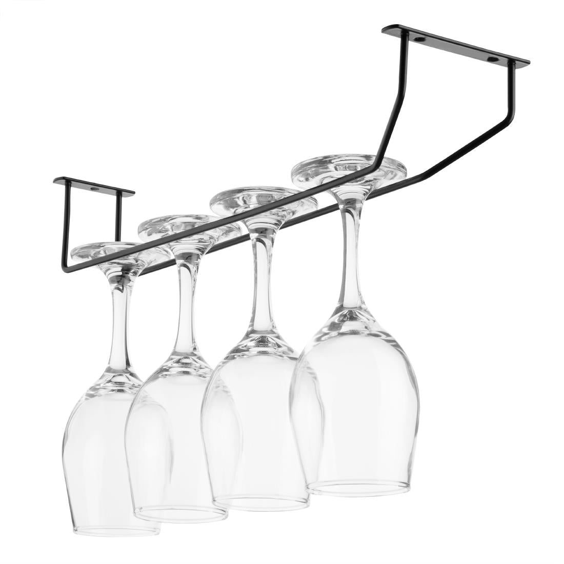 Olympia Wine Glass Rack Black 406mm