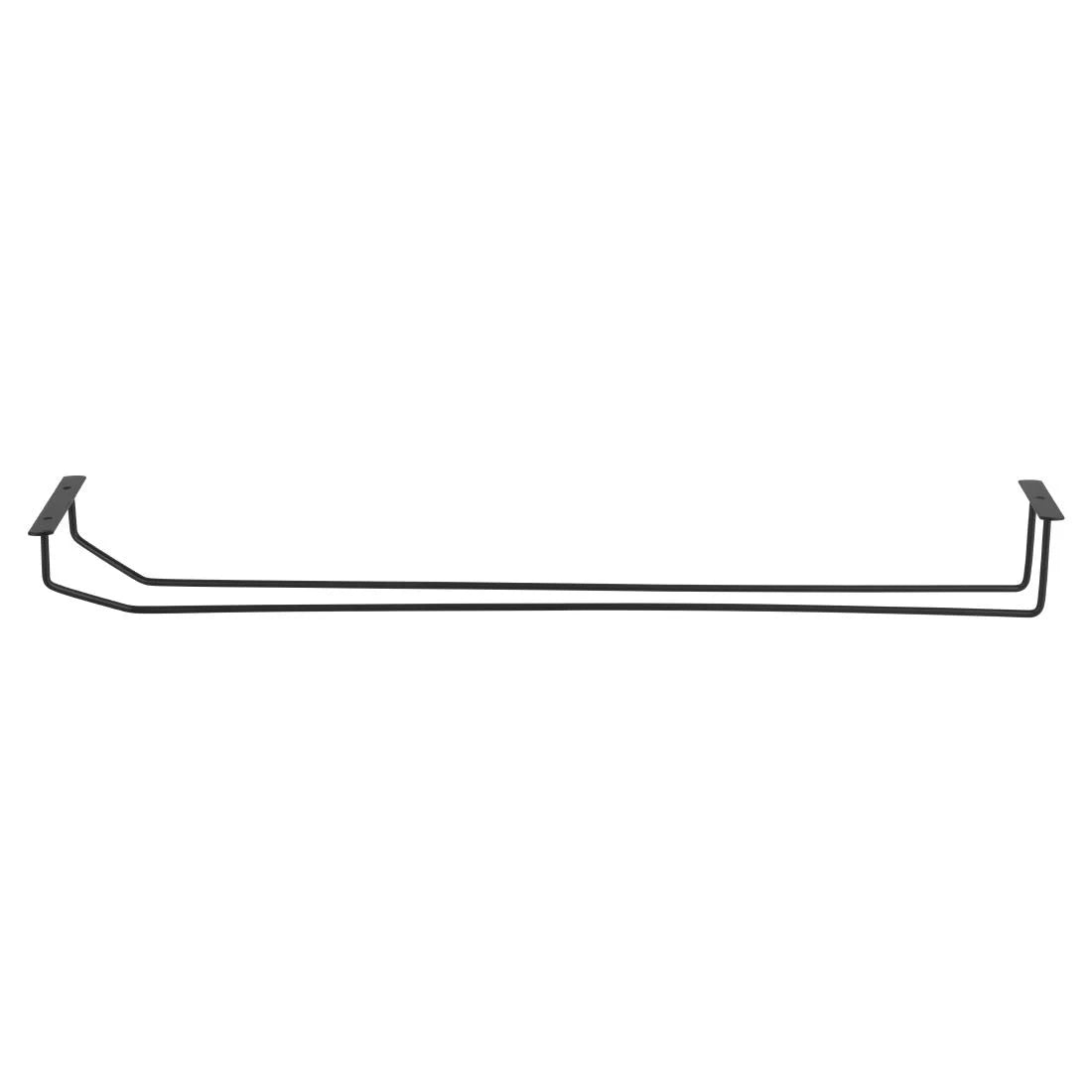 Olympia Wine Glass Rack Black 610mm