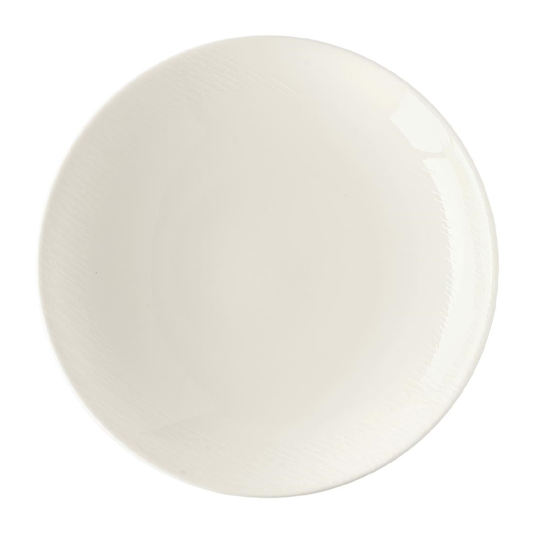 Royal Crown Derby Bark White Coupe Bowls 225mm (6 Pack)