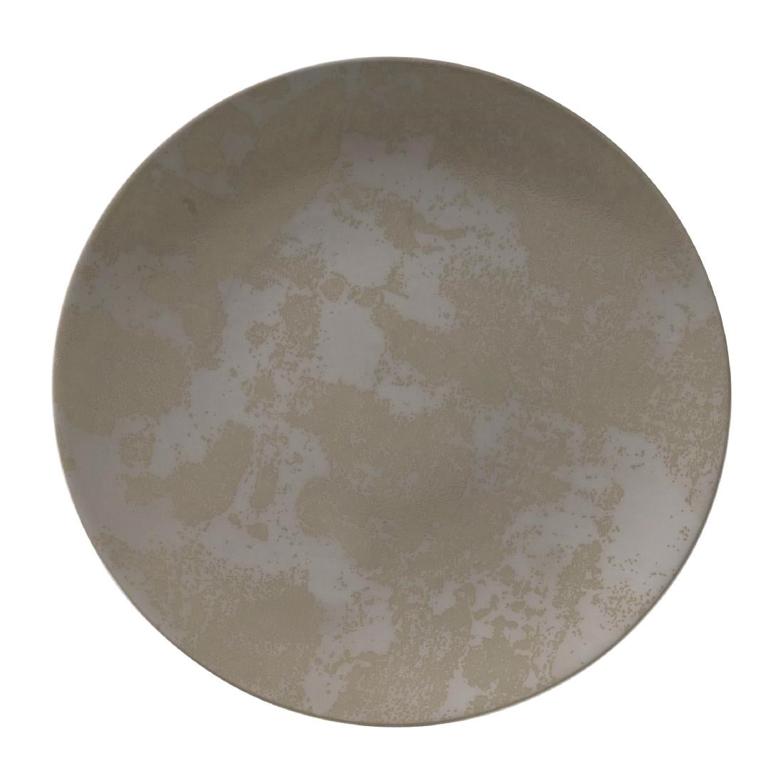 Royal Crown Derby Crushed Velvet Grey Coupe Plates 255mm (6 Pack)
