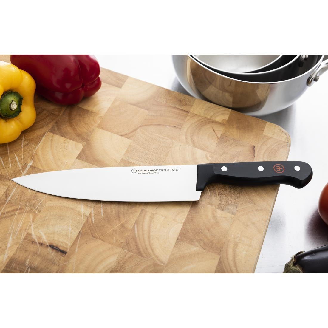 Wüsthof Gourmet Chef Knife Black 20cm