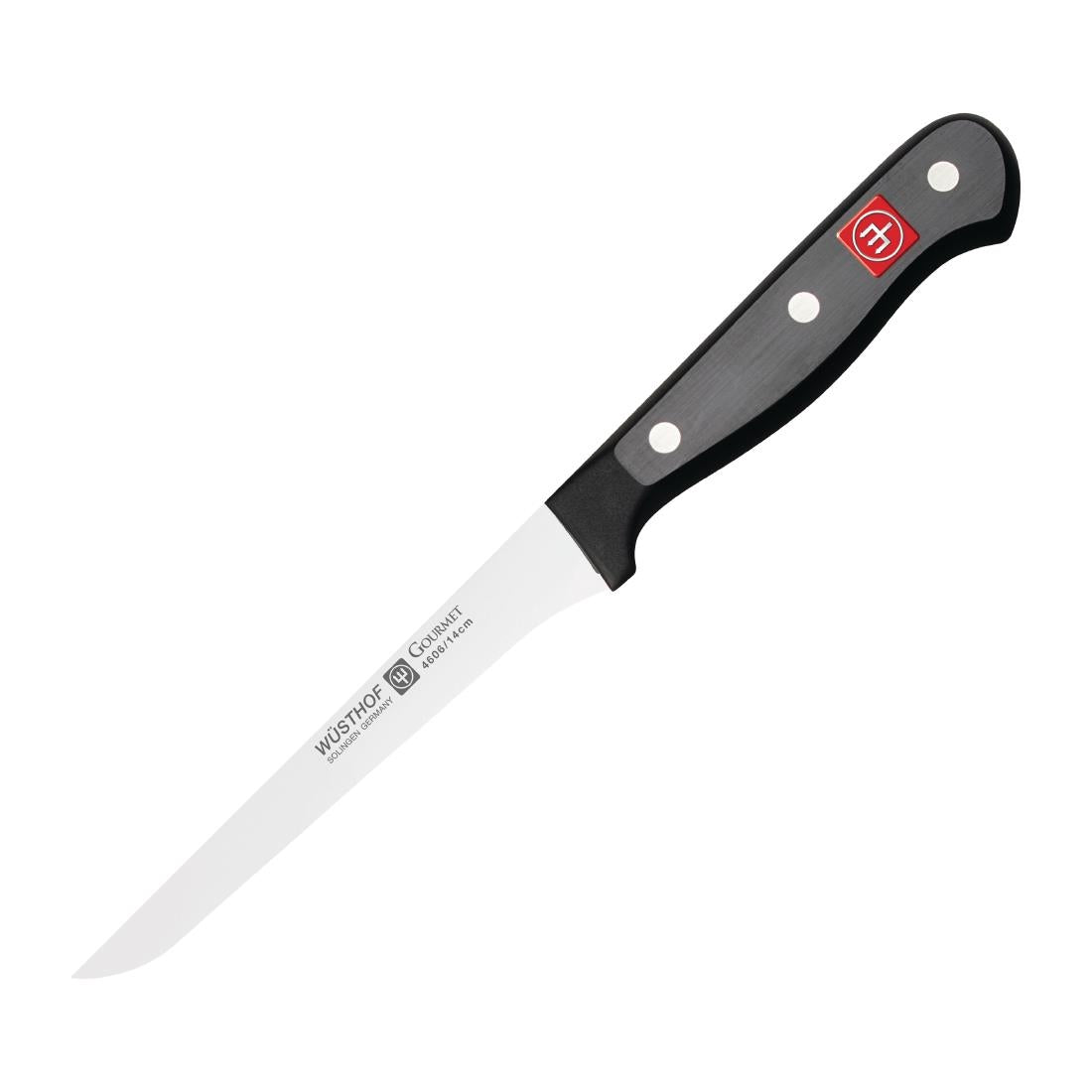 Wüsthof Gourmet Boning Knife Black 14cm