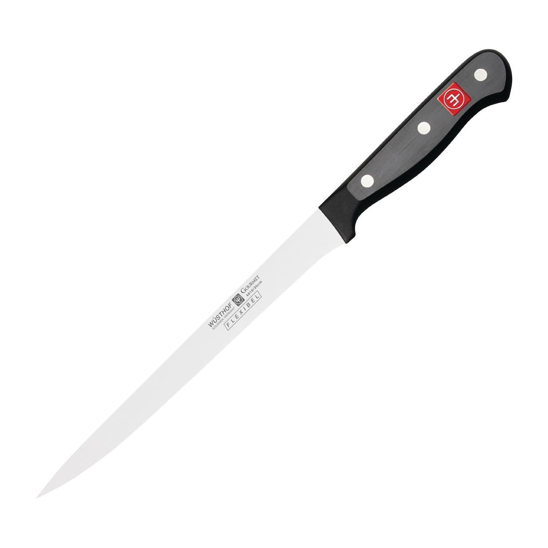 Wüsthof Gourmet Flexible Fish Fillet Knife Black 20cm