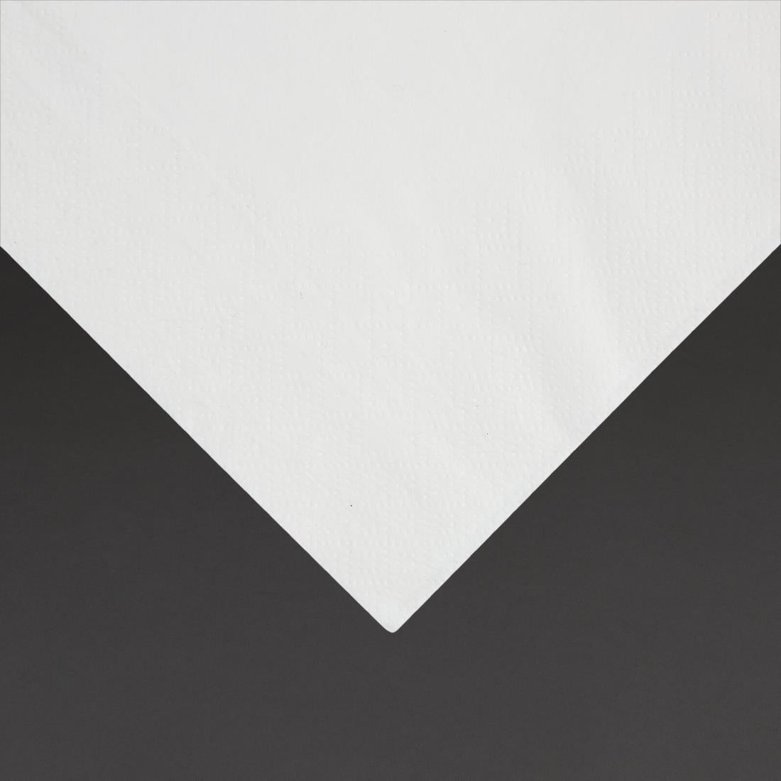 Fiesta Recyclable Lunch Napkin White 30x30cm 1ply 1/4 Fold (5000 Pack)