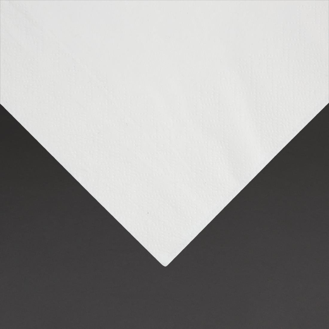 Fiesta Recyclable Lunch Napkin White 33x33cm 2ply 1/4 Fold (2000 Pack)