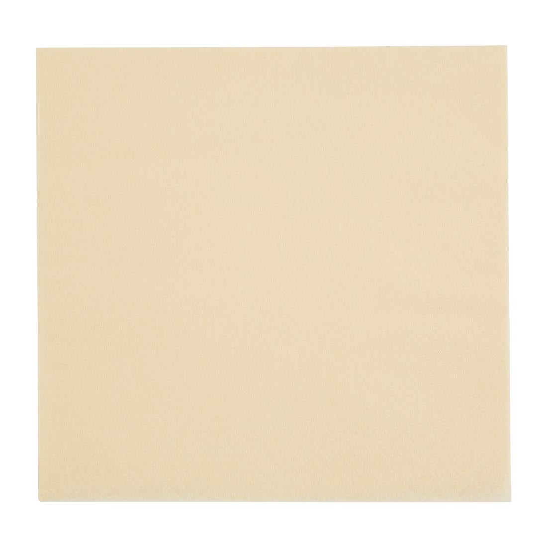Fiesta Recyclable Lunch Napkin Cream 33x33cm 2ply 1/4 Fold (2000 Pack)