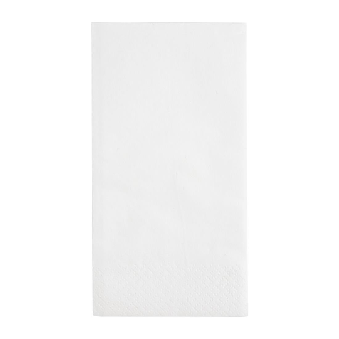 Fiesta Recyclable Lunch Napkin White 330x330mm 2ply 1/8 Fold (2000 Pack)