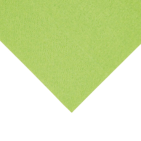 Fiesta Recyclable Lunch Napkin Kiwi 33x33cm 2ply 1/8 Fold (2000 Pack)