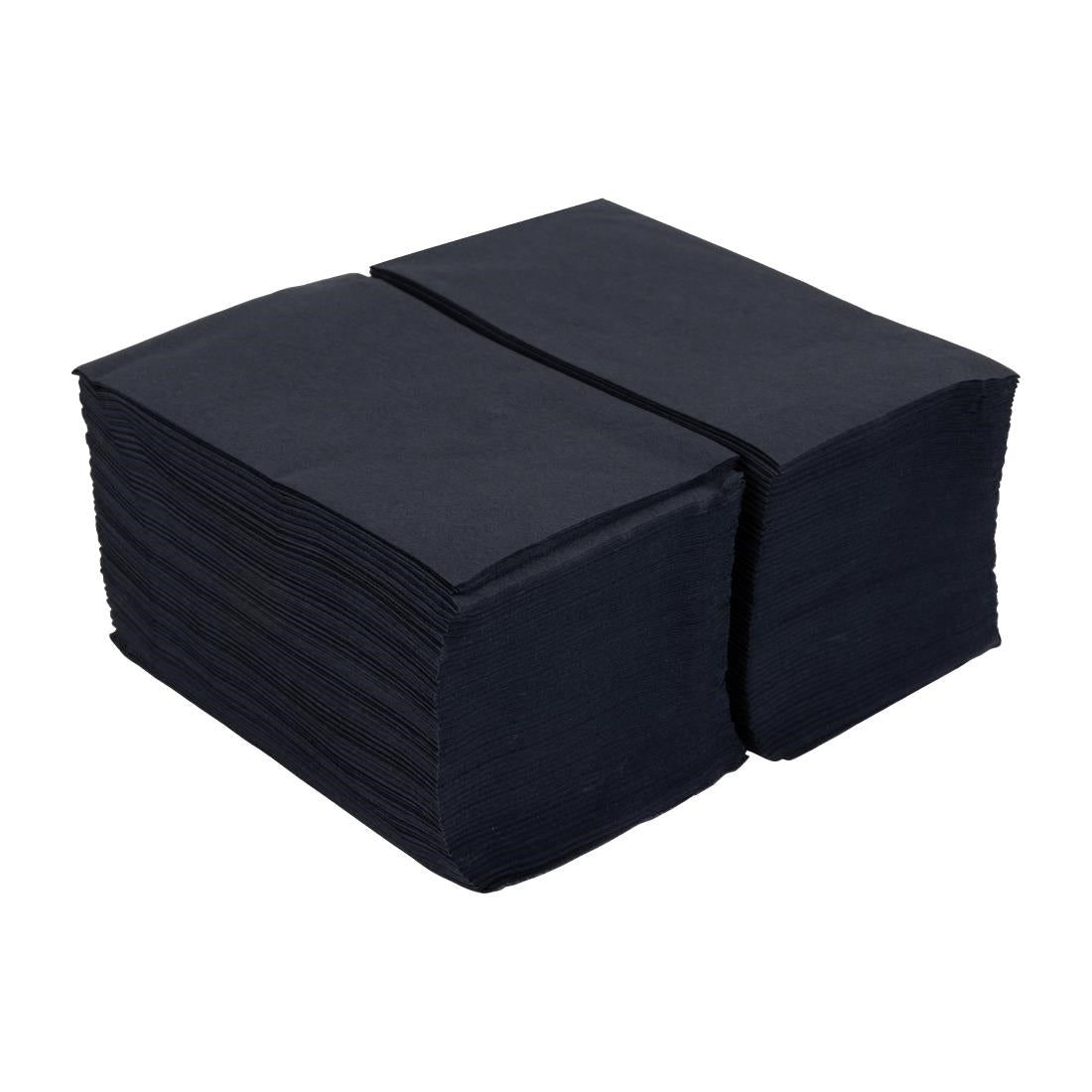 Fiesta Recyclable Lunch Napkins 33x33cm 2ply 1/8 Fold Black (2000 Pack)