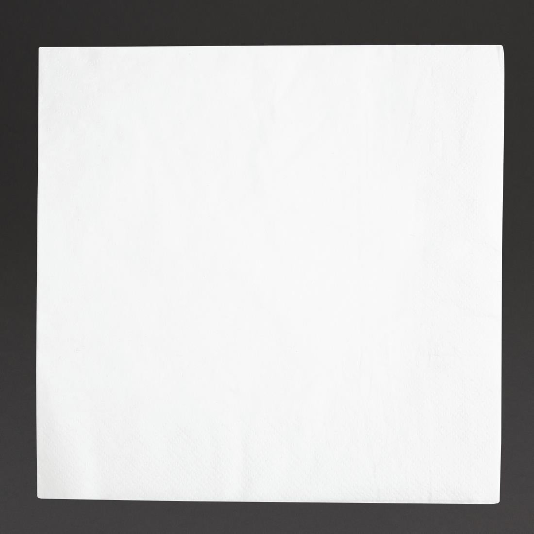 Fiesta Recyclable Dinner Napkin White 40x40cm 2ply 1/4 Fold (2000 Pack)