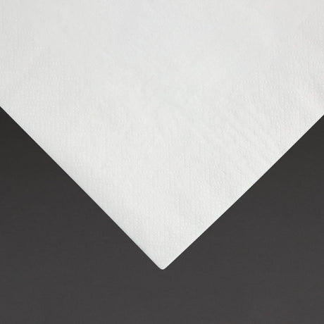 Fiesta Recyclable Dinner Napkin White 40x40cm 2ply 1/4 Fold (2000 Pack)
