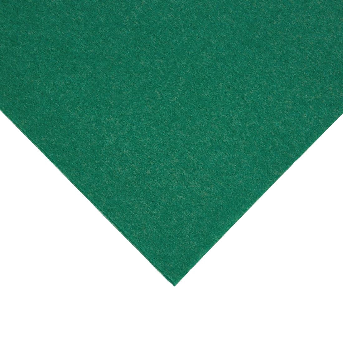 Fiesta Recyclable Dinner Napkin Dark Green 40x40cm 2ply 1/4 Fold (2000 Pack)