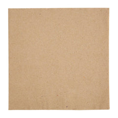 Fiesta Recyclable Recycled Dinner Napkin Kraft 40x40cm 2ply 1/4 Fold (2000 Pack)