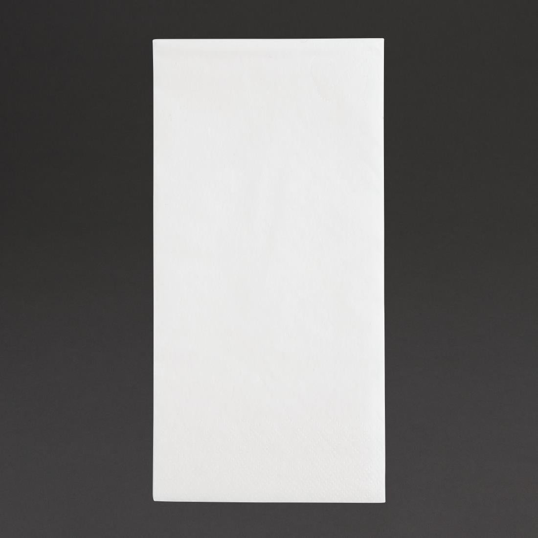 Fiesta Recyclable Dinner Napkin White 40x40cm 2ply 1/8 Fold (2000 Pack)