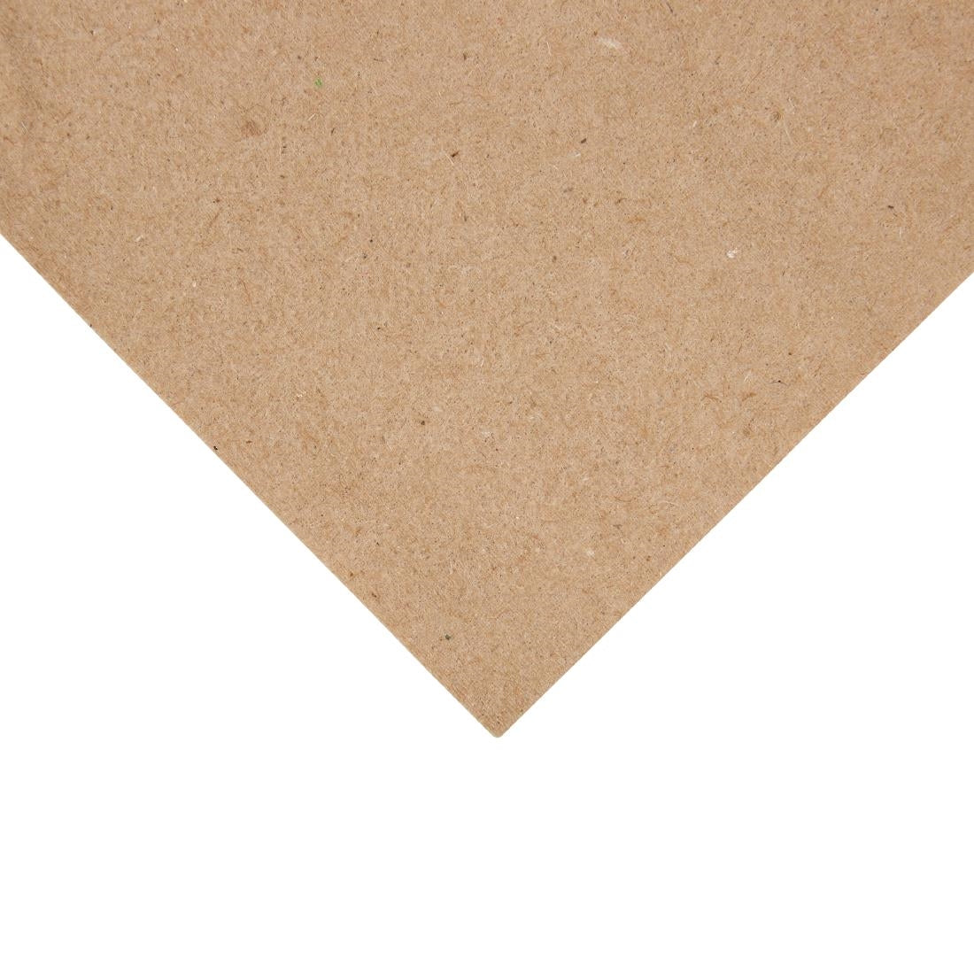 Fiesta Recyclable Recycled Dinner Napkin Kraft 40x40cm 2ply 1/8 Fold (2000 Pack)