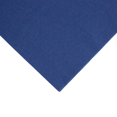 Fiesta Recyclable Dinner Napkin Dark Blue 40x40cm 3ply 1/4 Fold (1000 Pack)