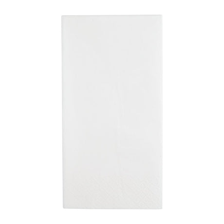 Fiesta Recyclable Dinner Napkin White 40x40cm 3ply 1/8 Fold (1000 Pack)
