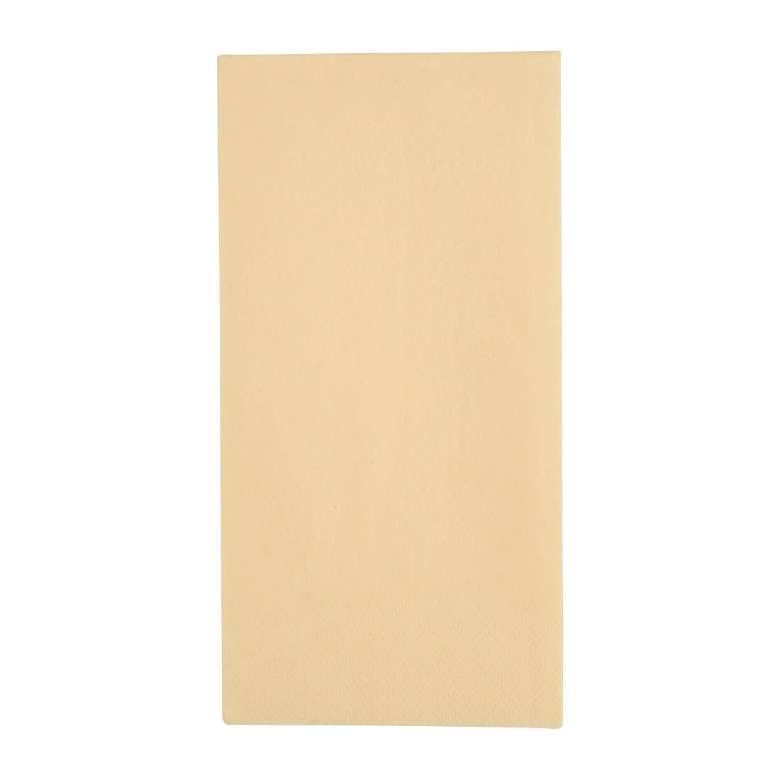 Fiesta Recyclable Dinner Napkin Cream 40x40cm 3ply 1/8 Fold (1000 Pack)