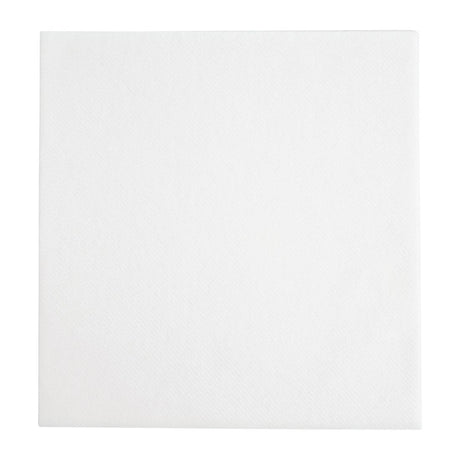 Fiesta Recyclable Premium Tablin Dinner Napkin White 40x40cm Airlaid 1/4 Fold (500 Pack)