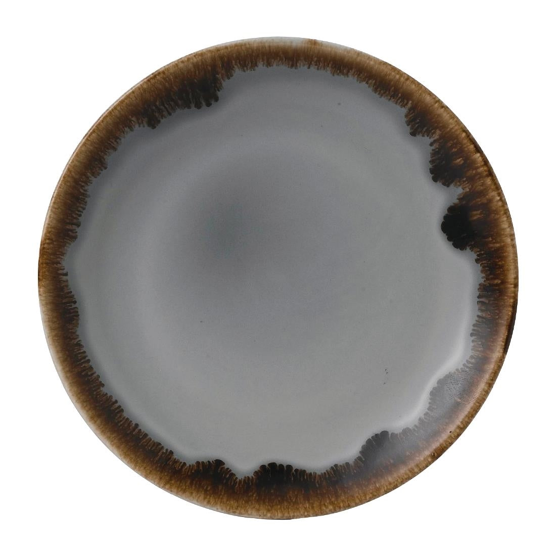 Dudson Harvest Coupe Plates Grey 165mm (12 Pack)