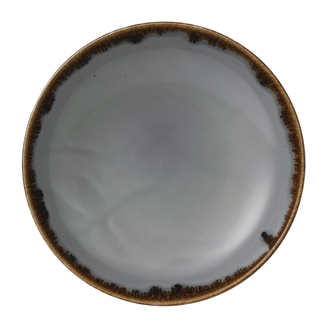 Dudson Harvest Coupe Bowls Grey 248mm (12 Pack)