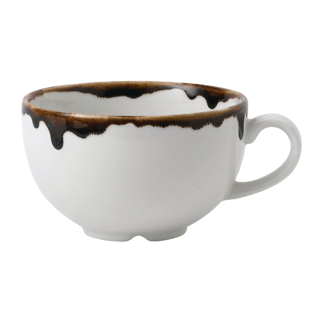 Dudson Harvest Cappuccino Cups Natural 340ml (12 Pack)