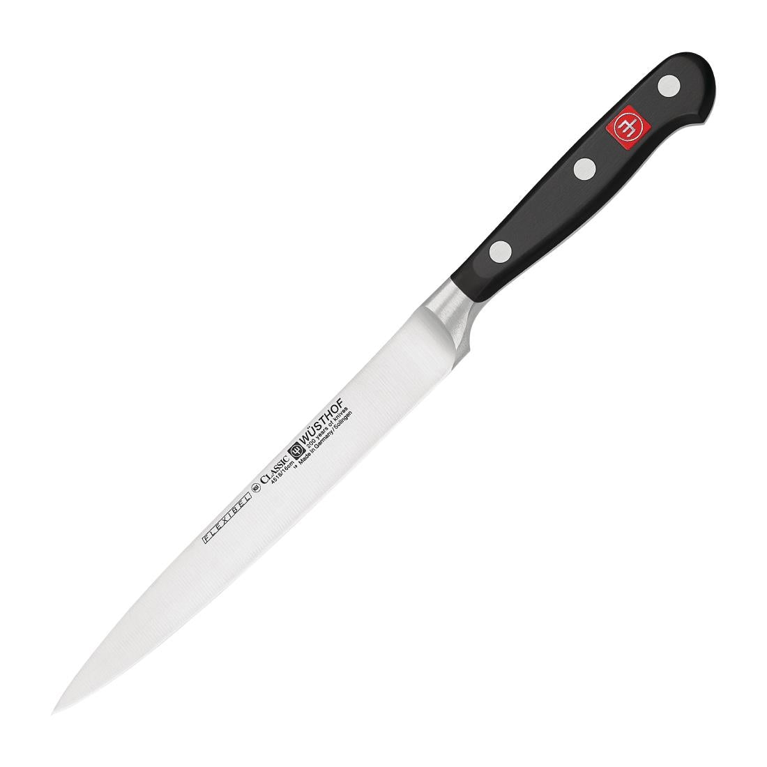 Wüsthof Classic Flexible Fish Fillet Knife Black 16cm