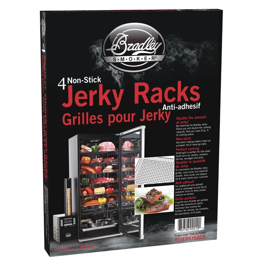 Bradley Smoker Non Stick Jerky Racks (4 Pack)