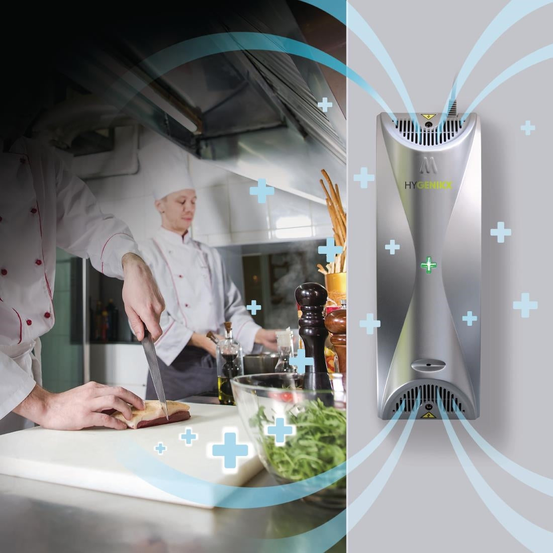 HyGenikx Air Steriliser for General Areas Titanium Finish HGX-T-30-S