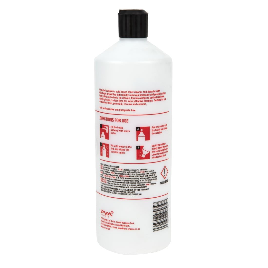 PVA Hygiene Toilet Cleaner Squeezy Bottle 1Ltr