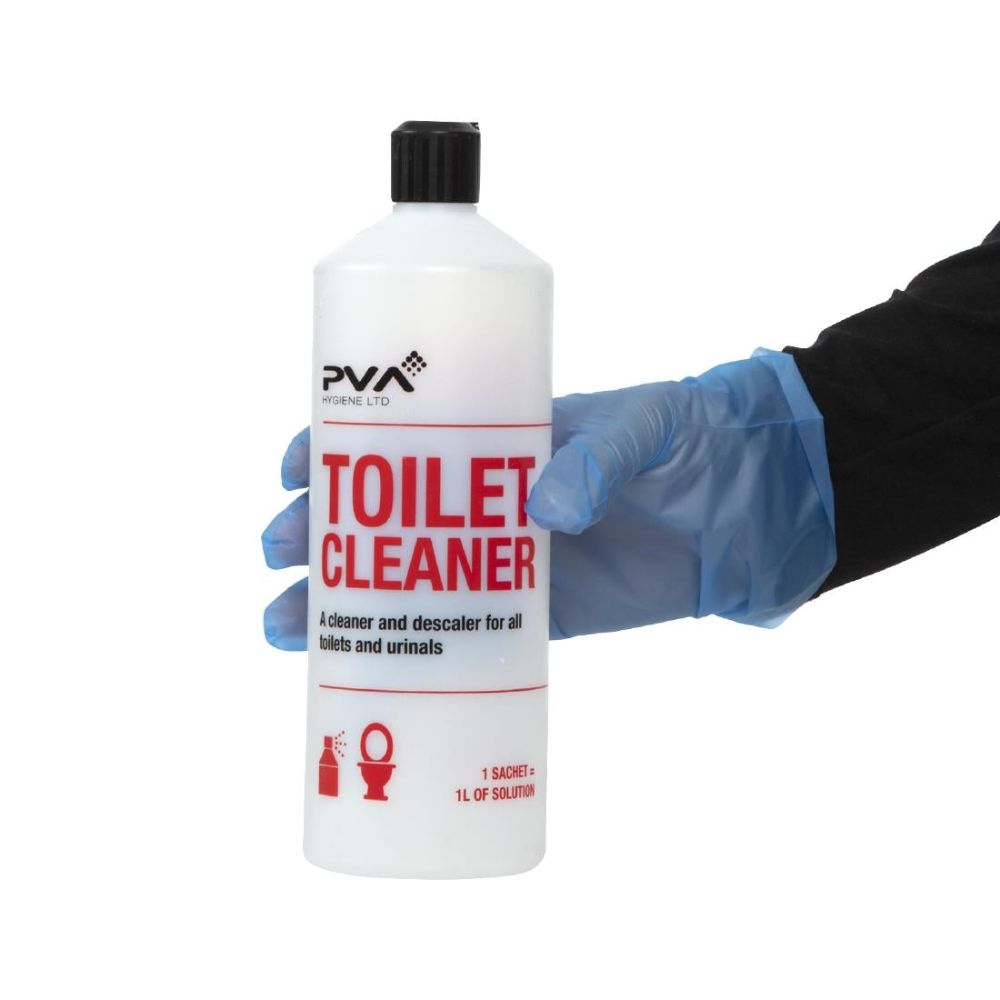 PVA Hygiene Toilet Cleaner Squeezy Bottle 1Ltr
