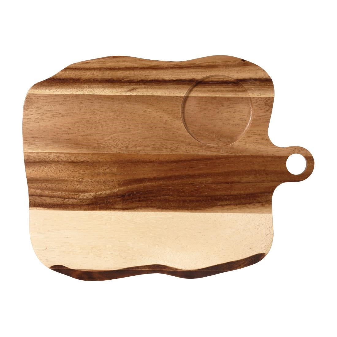 Churchill Wooden Square Organic Paddle Boards 270x350mm (4 Pack)