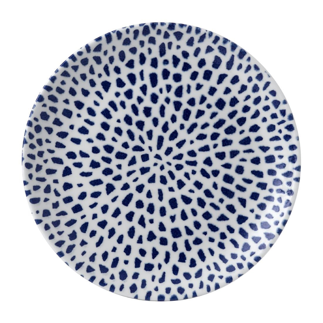 Dudson Terrazzo Coupe Plates Blue 288mm (12 Pack)