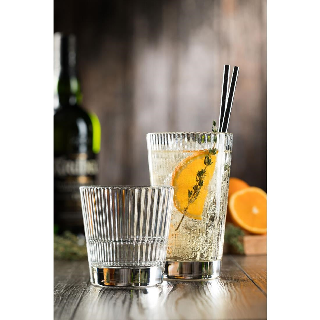 Utopia Diva Stacking Old Fashioned Glasses 260ml (24 Pack)