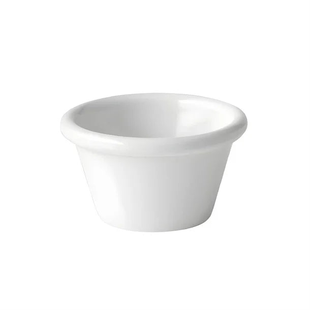 Utopia Melamine Ramekins White 40ml (12 Pack)