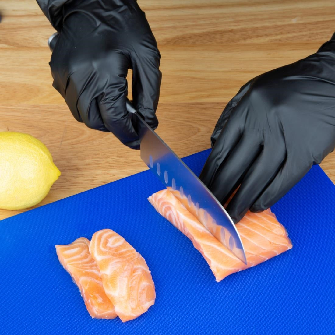 Hygiplas Vinyl Black Powder Free Glove S (100 Pack)