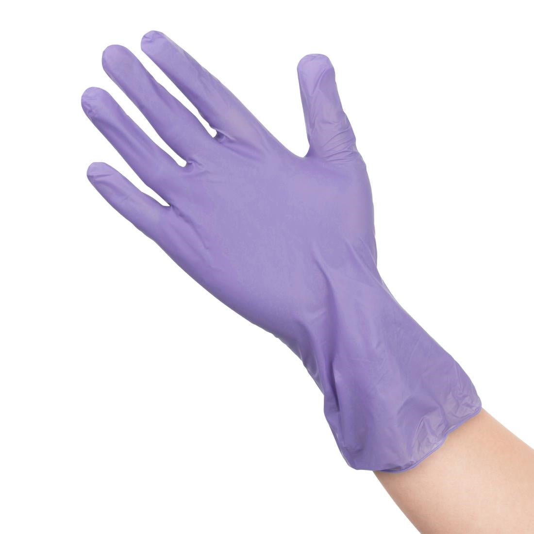 Hygiplas Vinyl Purple Powder Free Glove S (100 Pack)