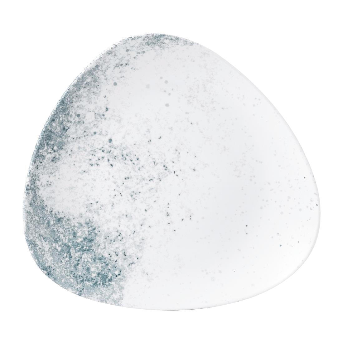 Studio Prints Haze Blue Triangle Plates 10 1/2 " (12 Pack)