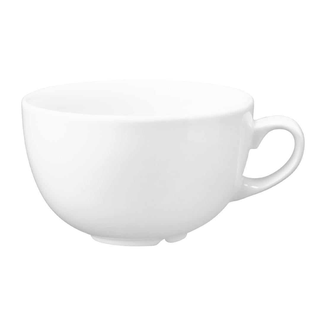 Churchill Vellum Cappuccino Cups White 340ml (12 Pack)