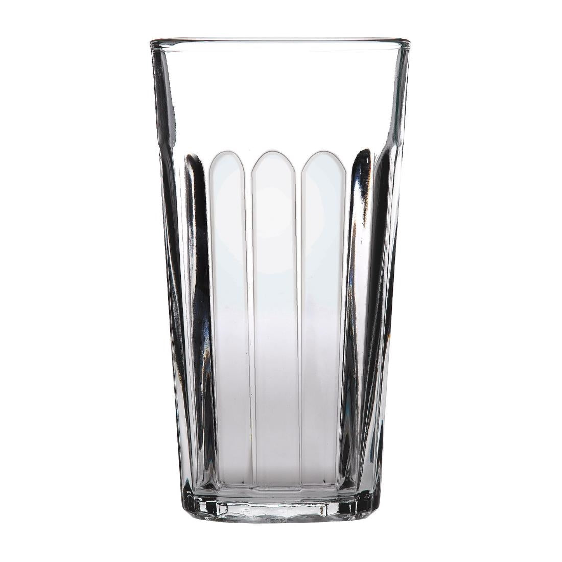 Libbey Duratuff Panelled Beer Tumblers 1 Pint/590ml/20oz (24 Pack)
